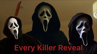 SCREAM  Every Ghostface Reveal [upl. by Roth]