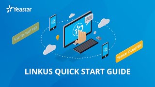 Yeastar Linkus Quick Start Guide for Cloud PBX  Free Softphone Configuration [upl. by Aikemot697]