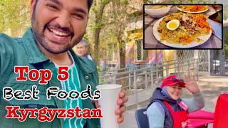 5 Best Foods in Kyrgyzstan Bishkek  Kyrgyzstan Food tour [upl. by Spalla610]