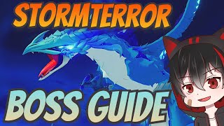 Stormterror Boss Easy Guide  Genshin Impact Dvalin [upl. by Nagud]