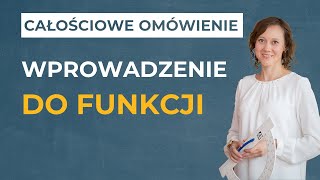 Pojęcie funkcji  wprowadzenie CAŁOŚCIOWE OMÓWIENIE [upl. by Akiret]