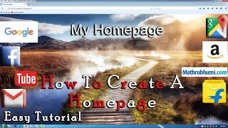 How To Create A Homepage Using HTML Language  Tutorial Full HD [upl. by Hilleary]