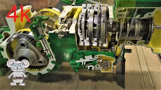 John Deere Cutaway Transmission in 4K [upl. by Firman]