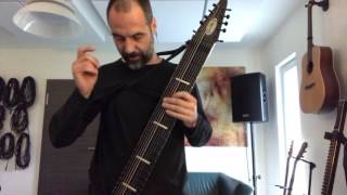 Learning the Chapman Stick Railboard  First day realizations [upl. by Karlotte]