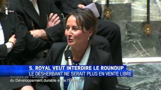 Ségolène Royal veut interdire le désherbant Roundup [upl. by Friedland]