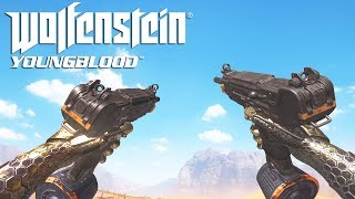 Wolfenstein Youngblood ALL Weapons Showcase [upl. by Aitam]