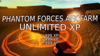 Phantom Forces AFK EXP Farm  Infinite EXP  Levels [upl. by Mongeau670]