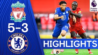 Liverpool 53 Chelsea  Premier League Highlights [upl. by Aloiv]