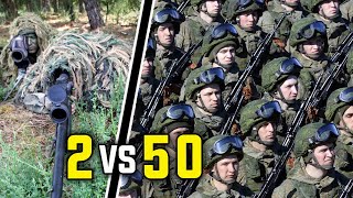 2 Pro Snipers vs 50 Noobs WHO WINS [upl. by Schoenburg]