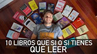 10 Libros que te CAMBIAN la VIDA Y en que ORDEN Leerlos 😉 [upl. by Haney167]