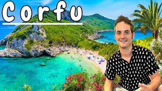 INSIDE Corfu Greece The Most BEAUTIFUL Greek Island Travel Guide [upl. by Anayhd]