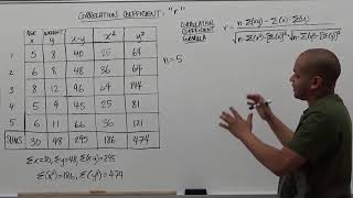 How to Find Correlation Coefficient r by Hand [upl. by Ralf]