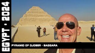 Djoser Pyramid Complex Saqqara Egypt 2024 [upl. by Twitt]