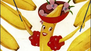 Miss Chiquita Banana Cartoon Ad and Original Jingle [upl. by Ailati455]