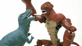 LEGO Ben 10 Humungousaur Toys Review HD Unboxing [upl. by Yrrab]