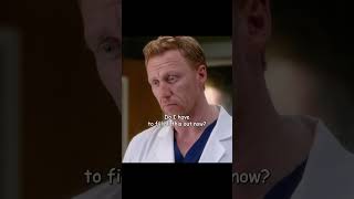 I have to walk the next road by myself greysanatomy tvshow shorts medical doctor [upl. by Issor429]