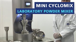 Mini Cyclomix laboratory powder mixer [upl. by Bridie]