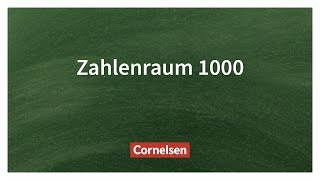 Den Zahlenraum 1000 Lesen und Legen – Einfach erklärt  Cornelsen Verlag Grundschule [upl. by Epifano]