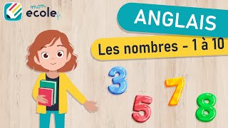 Anglais  Nombres de 1 à 10  Numbers [upl. by Russel]