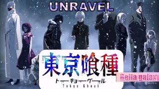 Tokyo Ghoul  Unravel  piano karaoke [upl. by Euqinim]