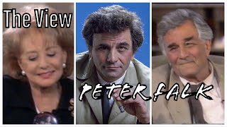 Peter Falk on The View Full Interview 1998 [upl. by Hobey]