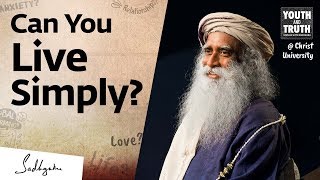 How To Simplify amp Declutter Your Life – Sadhguru [upl. by Chrystal7]