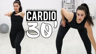 CARDIO 30 MINUTOS PARA ADELGAZAR RÁPIDO  QUEMA GRASA [upl. by Nnylylloh203]