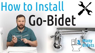 How do I install the GoBidet Attachment [upl. by Roderich]