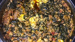 HOW I PREPARE KONTOMIRE STEW  GHANA PALAVA SAUCE [upl. by Mad348]