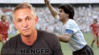 Gary Lineker discusses Diego Maradona and the 1986 World Cup  Goalhanger [upl. by Verada]