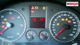 How to reset oil light on VW GOLF 5 [upl. by Nnaycnan]