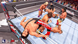 WWE 2K22 30 quotLegendsquot Royal Rumble Match [upl. by Sianna185]