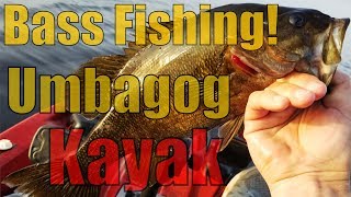 Smallmouth Bass Fishing  Umbagog  Kayak [upl. by Gaby]