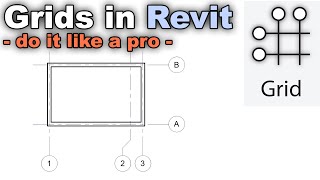 Grids in Revit  Beginner to PRO Tutorial [upl. by Schluter]