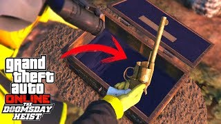 COMO RESOLVER EL MISTERIO DEL TESORO EN GTA 5 ONLINE COFRE RECOMPENSA [upl. by Joachim]