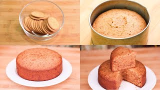 MARIE BISCUITS CAKE IN COOKER I EGGLESS amp WITHOUT OVEN [upl. by Asum]