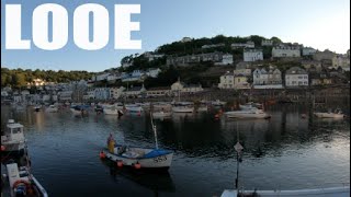 Looe  Cornwall  England  4K Virtual Walk  July 2020 [upl. by Hansiain]