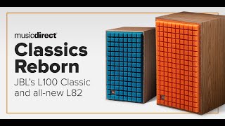 Review JBLs L100 Classic and AllNew L82 Loudspeakers [upl. by Vogele]