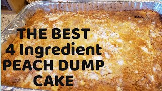 THE BEST 4 INGREDIENT DUMP CAKE [upl. by Inihor]