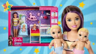 Barbie Skipper Babysitters Inc Nap ‘n Nurture Nursery Dolls and Playset  👶Unboxing [upl. by Andriette161]