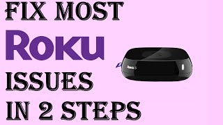 How To Fix Almost All Roku IssuesProblems in Just 2 Steps  Roku Not Working [upl. by Anaela247]