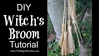 DIY Witchs Broom Tutorial [upl. by Efal427]