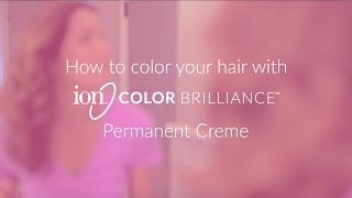 ion™ Color Brilliance™ Permanent Hair Color [upl. by Ealasaid]