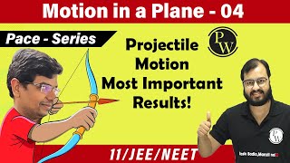 Motion in a plane 04  Projectile Motion  Range Height Time of flight Trajectory11  JEE NEET [upl. by Kubis]