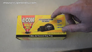 dCON Ultra Set Covered Mouse Trap In Action  Full Review Mouse Trap Monday [upl. by Ellenaj]