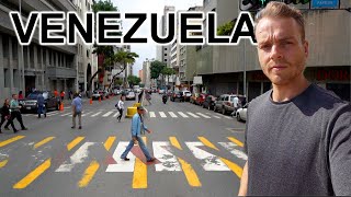 WALKING STREETS OF CARACAS VENEZUELA Crisis Visible [upl. by Spoor]