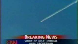 NASA Landing amp CNN Coverage of STS107 Part 14 The Columbia Disaster [upl. by Acinok206]