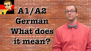 German for Beginners 0 What is A1A2 [upl. by Eralc]