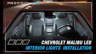 Complete Chevrolet Malibu LED Interior Lights Installation process  8th Gen 2013 [upl. by Ennagrom498]