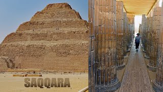 EGYPT🔆DJOSERs mortuary complex 4600 years Guided visit in English [upl. by Evadne]